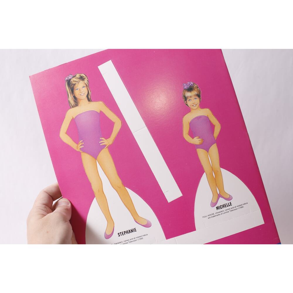 Uncut 1992 Full House Paper Doll by Golden Lorimar TV Vintage ~ 260420-WH 1087 - Picture 6 of 6